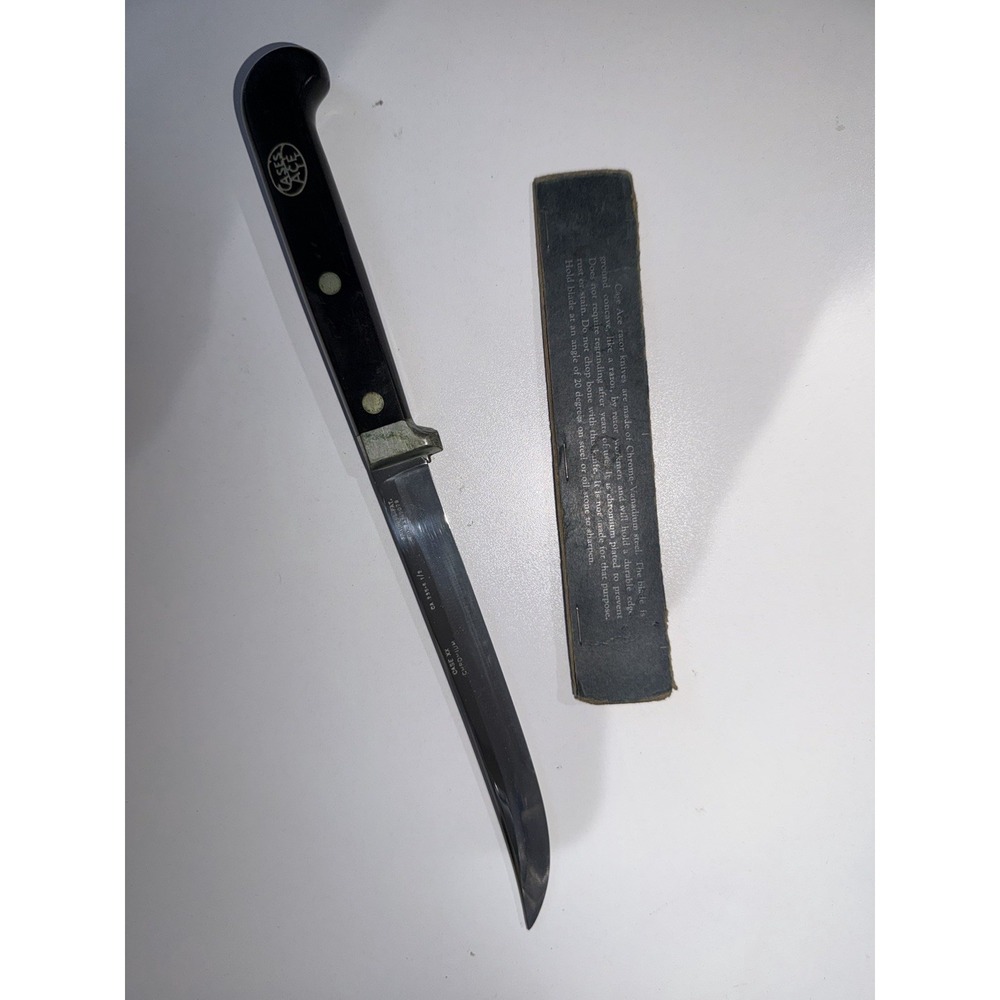 Case XX Chromium CA 235-6 Knife USA Black Handle Z